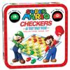 Super Mario Checkers & Tic-Tac-Toe Collector's Game Set | Featuring Super Mario Bros - Mario & Luigi | Collectible Checkers and TicTacToe Perfect for Mario Fans view 1