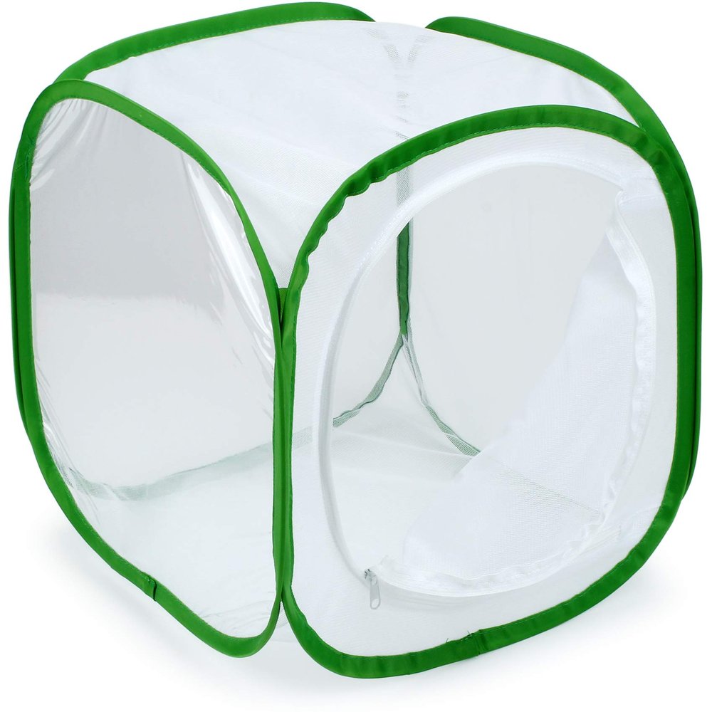 RESTCLOUD Insect and Butterfly Habitat Cage Terrarium Pop-up 12 X 12 X 12 Inches
