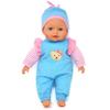 13in Soft Baby Doll with Take Along Pink Backpack Carrier, Briefcase Pocket Fits Accessories and Clothing view 3