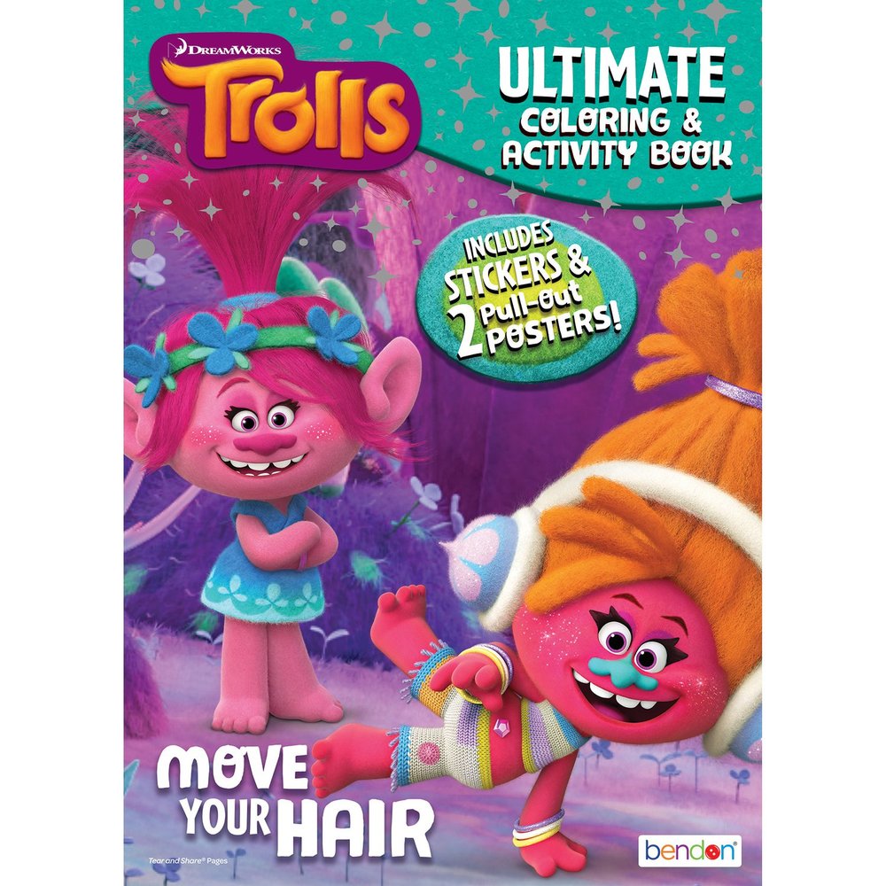 Trolls Bendon Ultimate Activity Book (85289)