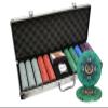MRC 500pcs Laurel Crown Ceramic Poker Chips Set with Aluminum Case view 1