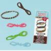 Amscan Hippie Chick Birthday Party Bracelets Accessory Favor (12 Pack), 4 3/4" x 2", Multicolor view 1
