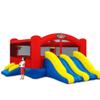 Blast Zone Triple Play Inflatable Combo Bounce House - Massive 16x14 - Blower - Premium Quality - 7 Players - Double Slides view 1