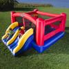 Blast Zone Triple Play Inflatable Combo Bounce House - Massive 16x14 - Blower - Premium Quality - 7 Players - Double Slides view 2