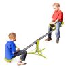 Costzon Teeter Totter Seesaw for Kids Outdoor, Preschool Swivel Seesaw Playground Equipment, 360 Degree Rotation, Indoor Outdoor Play Equipment for Toddlers, Suitable for Home, Backyard Gift Christmas view 1