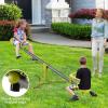 Costzon Teeter Totter Seesaw for Kids Outdoor, Preschool Swivel Seesaw Playground Equipment, 360 Degree Rotation, Indoor Outdoor Play Equipment for Toddlers, Suitable for Home, Backyard Gift Christmas view 2