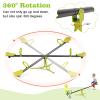 Costzon Teeter Totter Seesaw for Kids Outdoor, Preschool Swivel Seesaw Playground Equipment, 360 Degree Rotation, Indoor Outdoor Play Equipment for Toddlers, Suitable for Home, Backyard Gift Christmas view 3