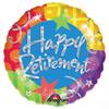 Anagram 22378 HAPPY Retirement Balloon Party Balloon Bouquet, Large, Multicolor, Pack of 1 view 2