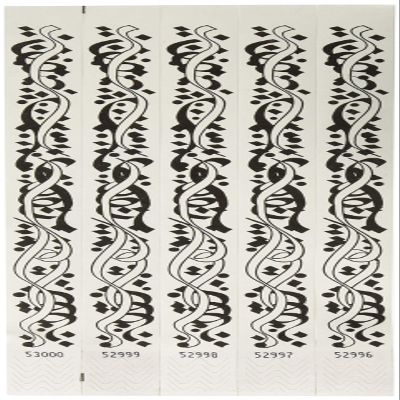 Amscan White Pizzaz Wristbands, 500 Ct