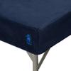 Yellow Mountain Imports Professional Grade Blue Square Table Cover for Poker, Card Games, Mahjong, Board Games, Tile Games, and Dominoes - 34.8 Inches (Table Cover only) view 4