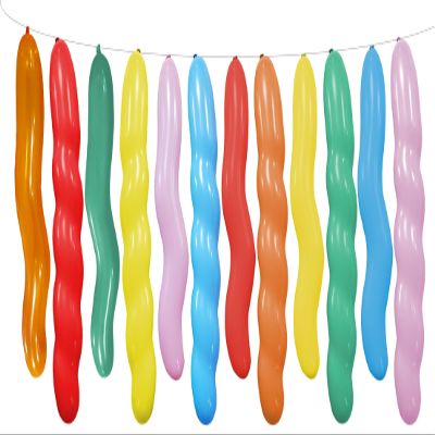 Assorted Party Balloons (100-Pack) - Vibrant & Durable Latex Balloons, Perfect for Birthdays, Events, & Decor