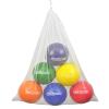 GoSports Soft Skin Foam Playground Dodgeballs - 6 Pack Set for Kids - Includes Mesh Carry Bag view 3