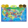 BEST LEARNING i-Poster My USA  Interactive Talking United States Map for Kids Ages 5-12 to Learn States, Capitals & Fun Facts view 1