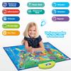 BEST LEARNING i-Poster My USA  Interactive Talking United States Map for Kids Ages 5-12 to Learn States, Capitals & Fun Facts view 2