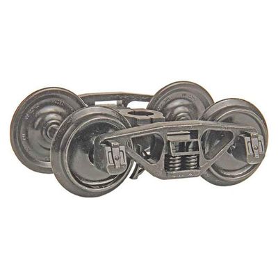 #970 Large Scale, G Scale (1:29) A.S.F. A-3 Ride-Control Metal Trucks with 33" Smooth Back Metal Wheels