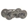 #970 Large Scale, G Scale (1:29) A.S.F. A-3 Ride-Control Metal Trucks with 33" Smooth Back Metal Wheels view 1