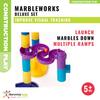 Discovery Toys Marbleworks Deluxe Marble Run | Kid-Powered Learning | STEM Educational Building Block Toy Learning & Childhood Development 5 Years Old and Up view 4