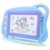 AiTuiTui Magnetic Drawing Board Mini Travel Doodle, Erasable Writing Sketch Colorful Pad Area Educational Learning Toy for Kid/Toddlers/Babies with 3 Stamps and 1 Pen (Sky Blue) view 1
