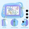 AiTuiTui Magnetic Drawing Board Mini Travel Doodle, Erasable Writing Sketch Colorful Pad Area Educational Learning Toy for Kid/Toddlers/Babies with 3 Stamps and 1 Pen (Sky Blue) view 4