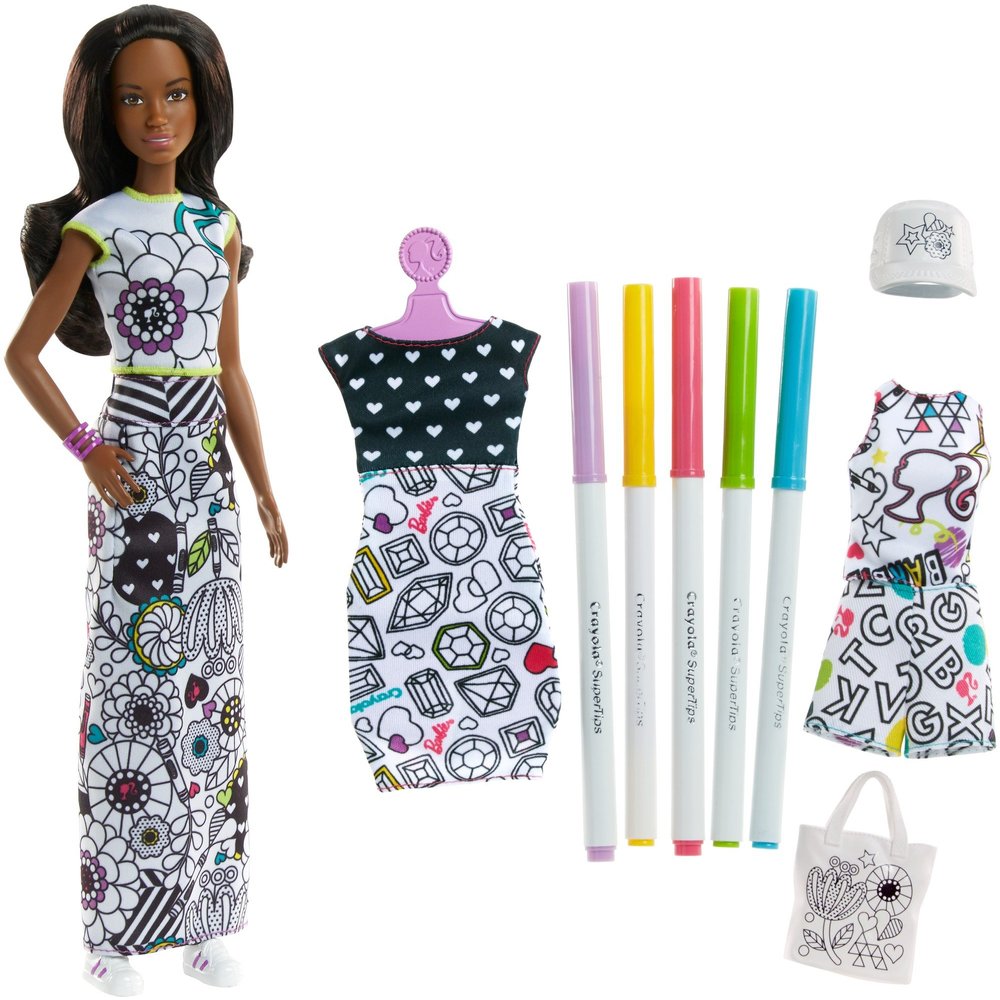 Barbie Crayola Color-in Fashions, Brunette