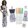 Barbie Crayola Color-in Fashions, Brunette view 1