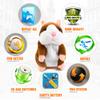 BestLand Plush Interactive Toys PRO Talking Hamster Repeats What You Say Electronic Pet Chatimals Mouse Buddy for Boy and Girl, 5.7 x 3 inches view 2