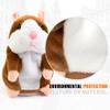BestLand Plush Interactive Toys PRO Talking Hamster Repeats What You Say Electronic Pet Chatimals Mouse Buddy for Boy and Girl, 5.7 x 3 inches view 4