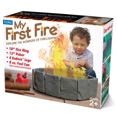 Prank-O My First Fire Funniest Prank Gift Box | Hilarious Empty Gag Gift for White Elephant & Christmas 2025 | Funny Gift Box for Coworkers, Friends & Men Who Have Everything, As Seen on Shark Tank
