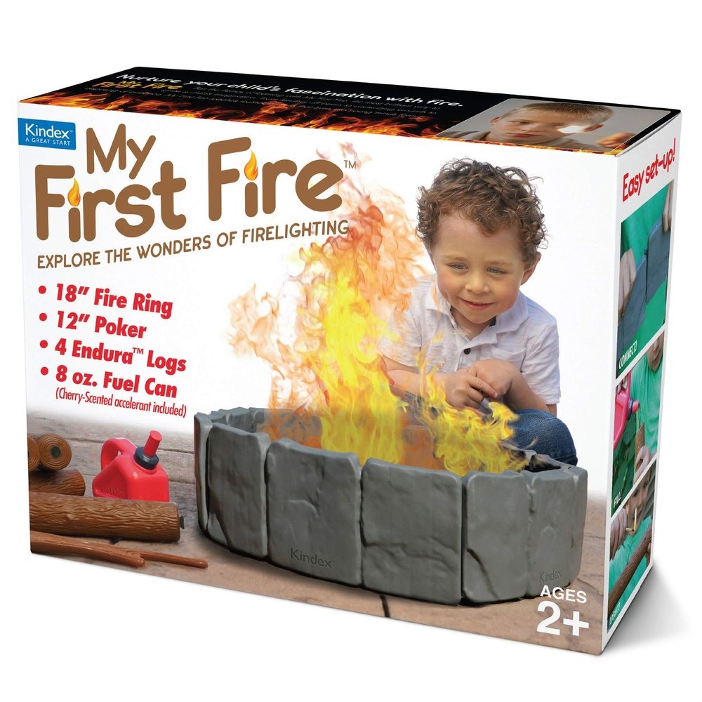 Prank-O My First Fire  Funniest Prank Gift Box | Hilarious Empty Gag Gift for White Elephant & Christmas 2025 | Funny Gift Box for Coworkers, Friends & Men Who Have Everything, As Seen on Shark Tank
