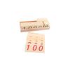 Adena Montessori Materials-Small Wooden Number Cards with Box (1-9000) view 4