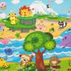 Baby Care Play Mat (Large, Playful - Pinko & Friend) 82'' x 55'' Original One-Piece Reversible Rollable Waterproof Play Mat for Infants, Babies, Toddler, and Kids view 4