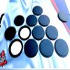 Alice in Las Vegas Psychedelic Poker Pong Table with Cup Holes and Hole Covers view 3