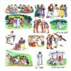Crucifixion and Resurrection of Jesus Felt Figures Flannel Board Bible Stories PRECUT view 1