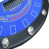 71'' Blackjack Table with Folding Legs (Blue Felt) view 3