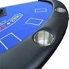 71'' Blackjack Table with Folding Legs (Blue Felt) view 4