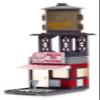 Mega Bloks Teenange Mutant Ninja Turtles Mikey Pizzeria Showdown Building Playset view 2