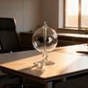 DORAMI Clear Solar Power Crookes Radiometer Sun Light Energy Glass Windmill Spinning Vanes view 2