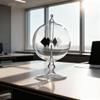 DORAMI Clear Solar Power Crookes Radiometer Sun Light Energy Glass Windmill Spinning Vanes view 3