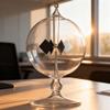 DORAMI Clear Solar Power Crookes Radiometer Sun Light Energy Glass Windmill Spinning Vanes view 4
