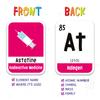 merka Periodic Table Flashcards for Kids - 118 Multicolor Cards, Laminated & Water-Resistant - Element & Chemistry Study Cards for Ages 5+ - STEM Learning Tool view 3