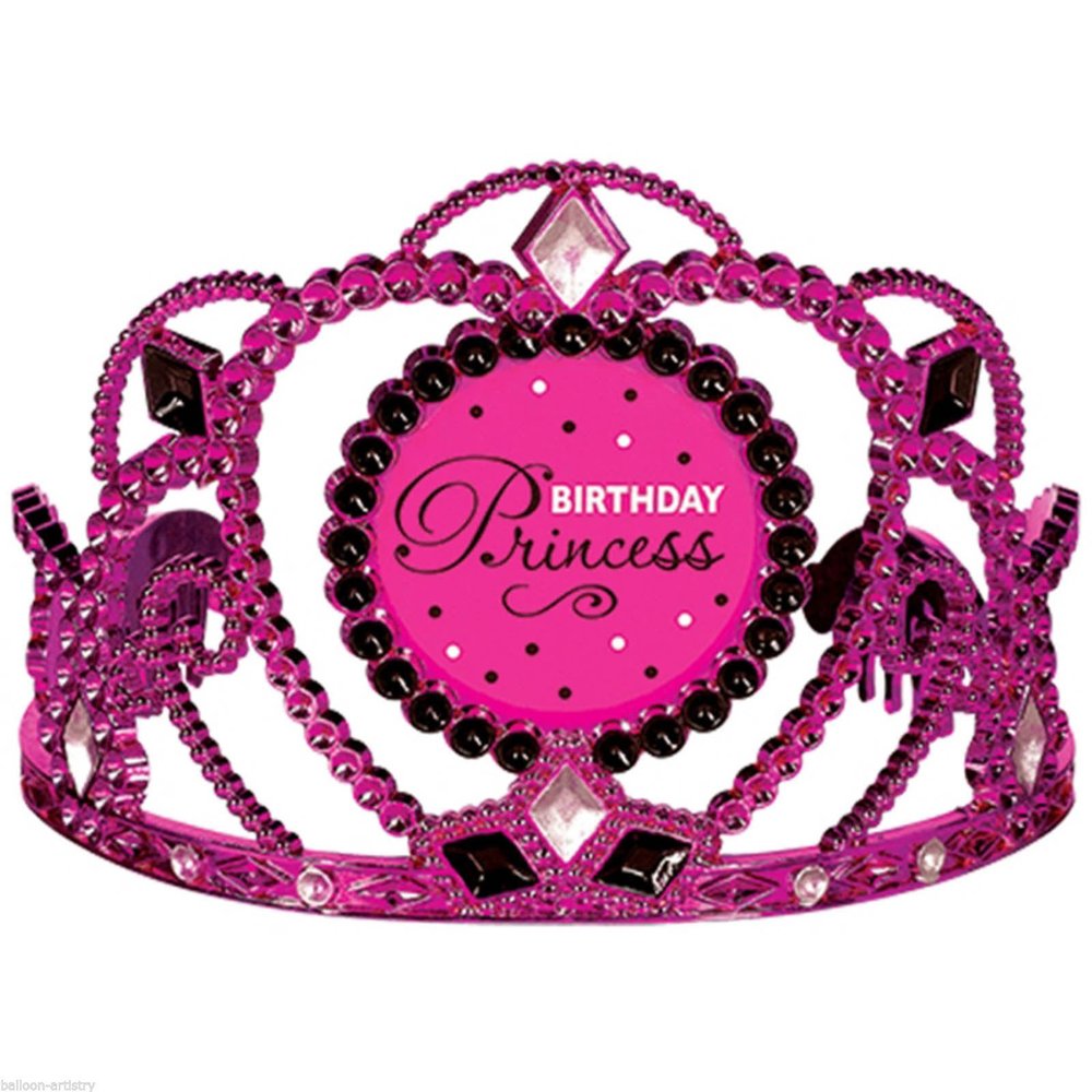 Amscan 250463 Features Party Supplies, Black/Pink