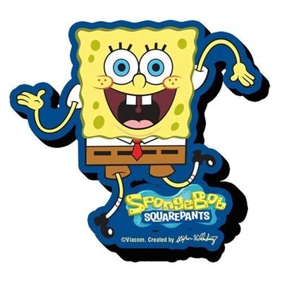 AQUARIUS Spongebob Funky Chunky Novelty Magnet for Refrigerator, Locker, Whiteboard & Game Room Officially Licensed Merchandise & Collectibles