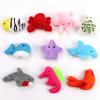 20pcs Different Cartoon Animal Finger Puppets Soft Velvet Dolls Props Toys Easter Basket Stuffers view 3