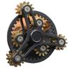 Pure Brass Fidget Spinner Gears Linkage Fidget Gyro Toy Metal DIY Hand Spinner Spins Long Time EDC Focus Meditation Break Bad Habits ADHD with Multiple Premium Bearings (13 Bearings Black) view 1