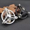 Pure Brass Fidget Spinner Gears Linkage Fidget Gyro Toy Metal DIY Hand Spinner Spins Long Time EDC Focus Meditation Break Bad Habits ADHD with Multiple Premium Bearings (12 Bearings White) view 3