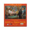 SUNSOUT INC - Callin' The Red - 1000 pc Jigsaw Puzzle by Artist: Andy Thomas - Finished Size 19" x 30" - MPN# 19396 view 1