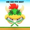 Sun-Staches Bowser Sunglasses, Nintendo Costume Accessory view 3