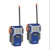 Nerf Walkie Talkie for Kids Fun at The Touch of A Button, Set of 2, 1000' Range by Sakar, Rugged Pair Battery Powered Gray Blue & Orange view 1