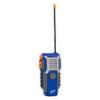 Nerf Walkie Talkie for Kids Fun at The Touch of A Button, Set of 2, 1000' Range by Sakar, Rugged Pair Battery Powered Gray Blue & Orange view 4
