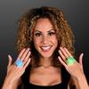 LED Rainbow Light Up Flashing Rave Ring with Light Trails (Set of 25) view 4